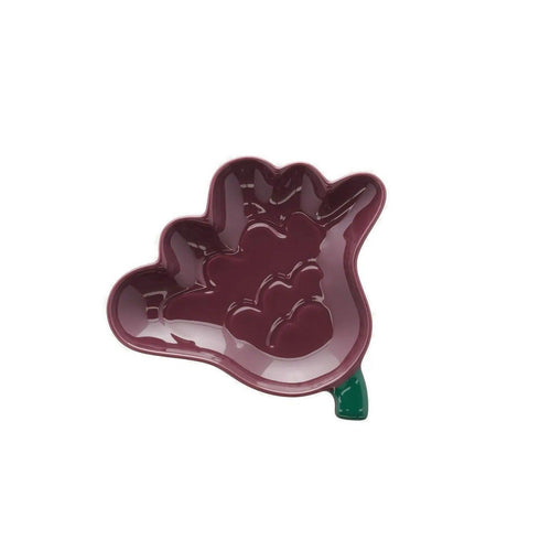 Marimekko Kukasta Kukkaan Plate 6" Plum