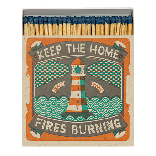 Home Fire Square Safety Matches
