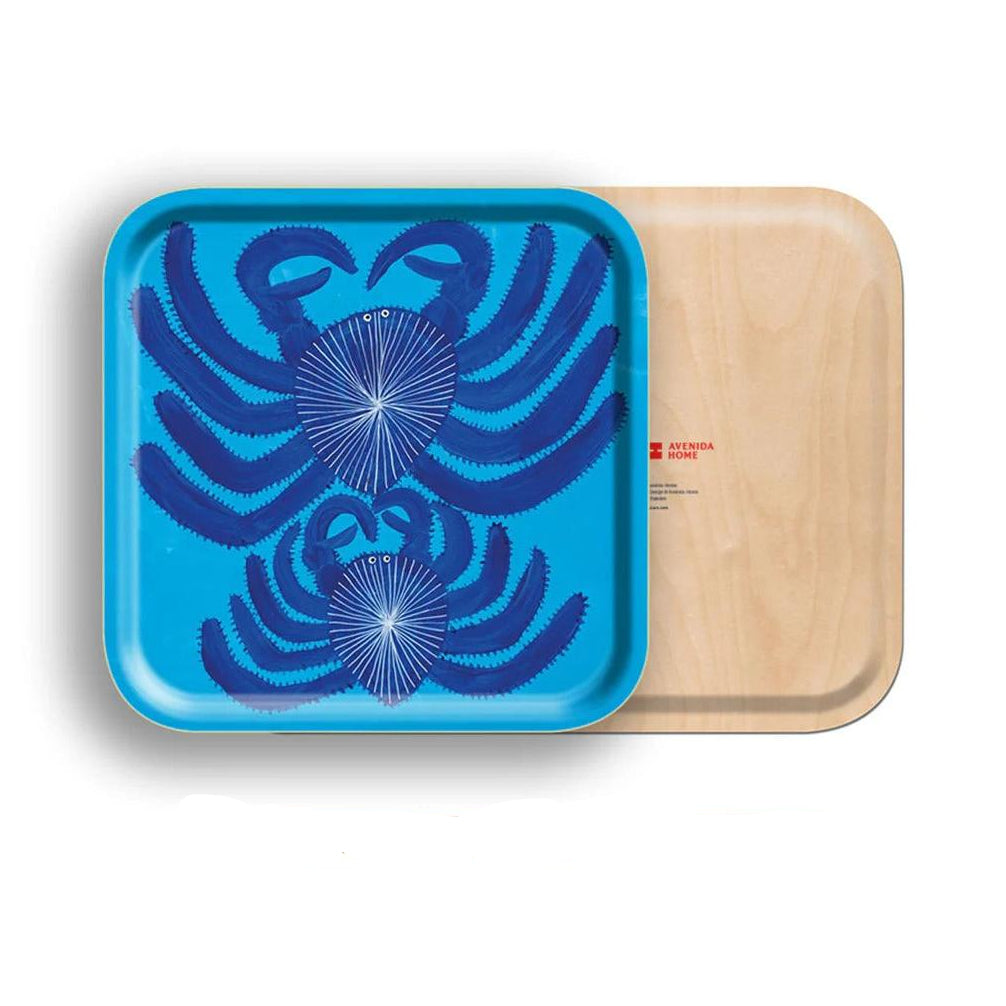 Crabs Small Square Tray Eleish Van Breems Home