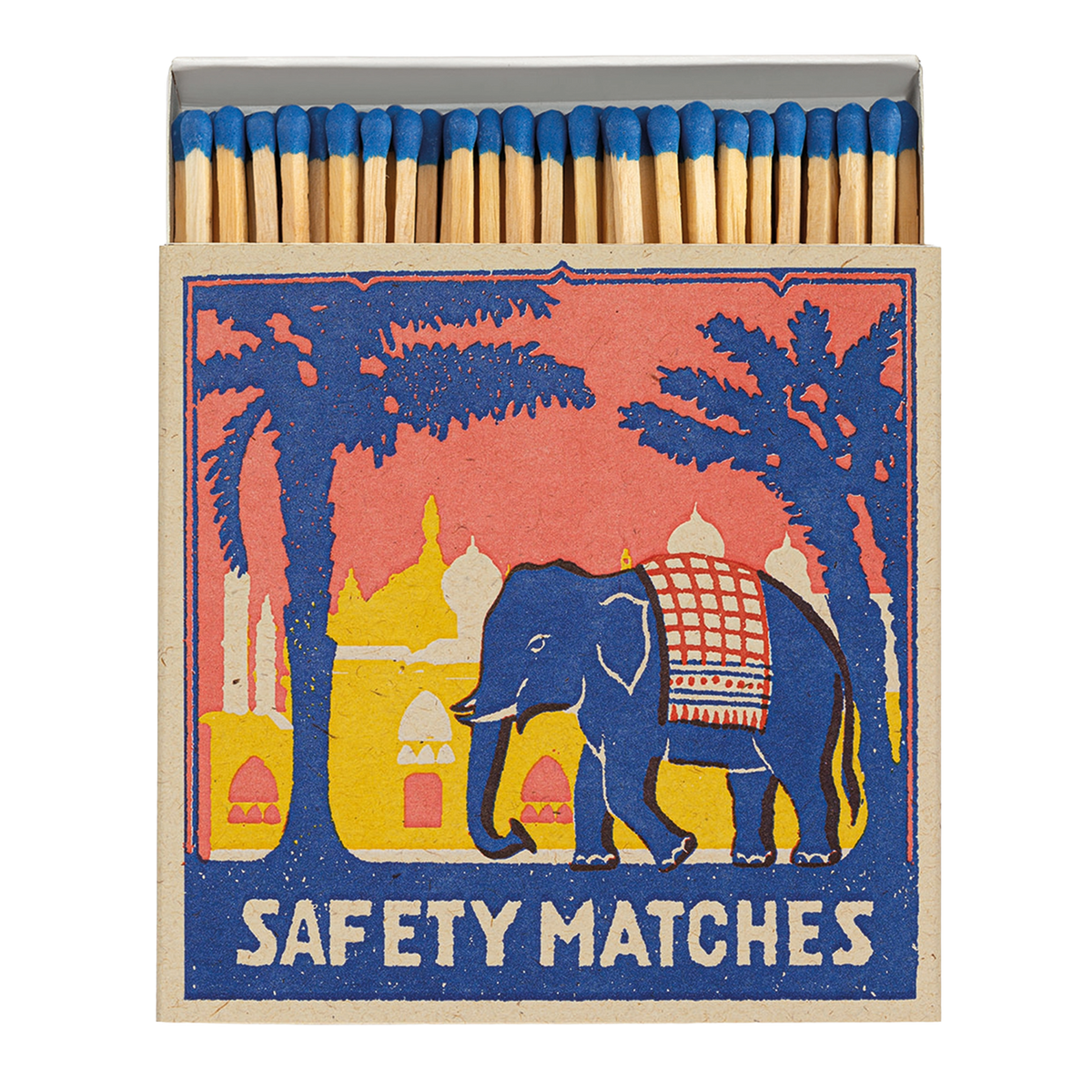 Pink Elephant Square Safety Matches Eleish Van Breems Home