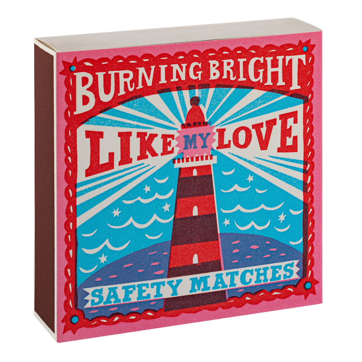 Burning Bright Square Safety Matches Eleish Van Breems Home