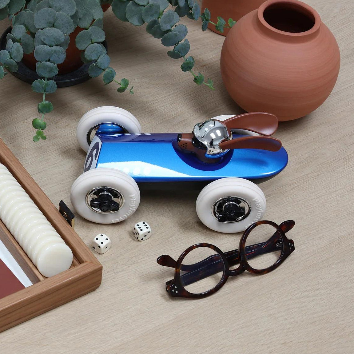 Playforever Car RUFUS Blue - Blue Eleish Van Breems Home