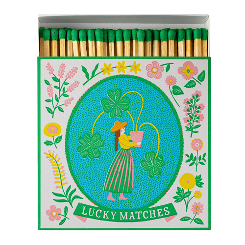 Lucky Square Safety Matches