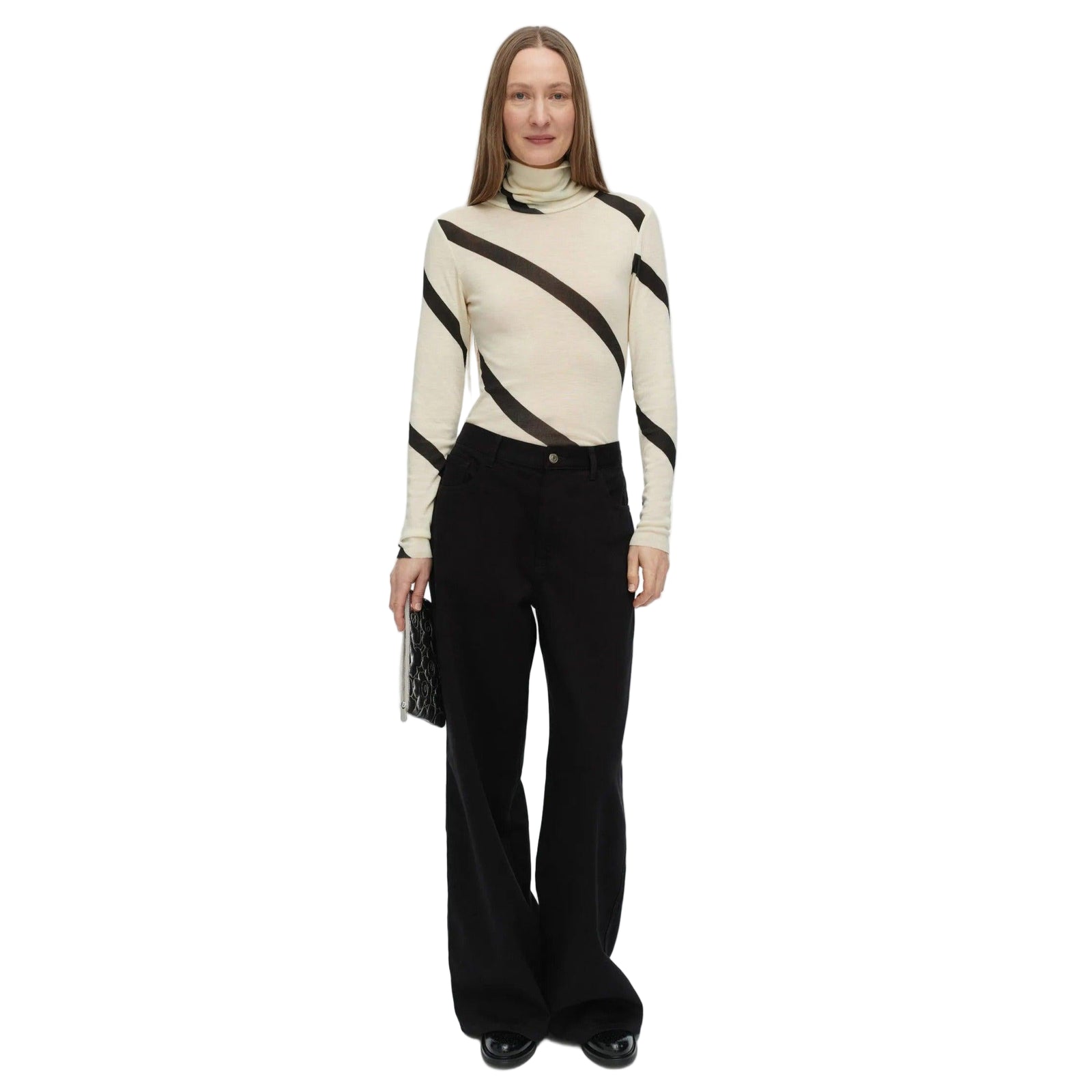 Marimekko Vilina Basso Wool Turtleneck Shirt Eleish Van Breems Home