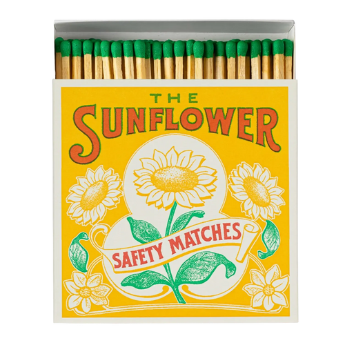 Sunflower Square Safety Matches