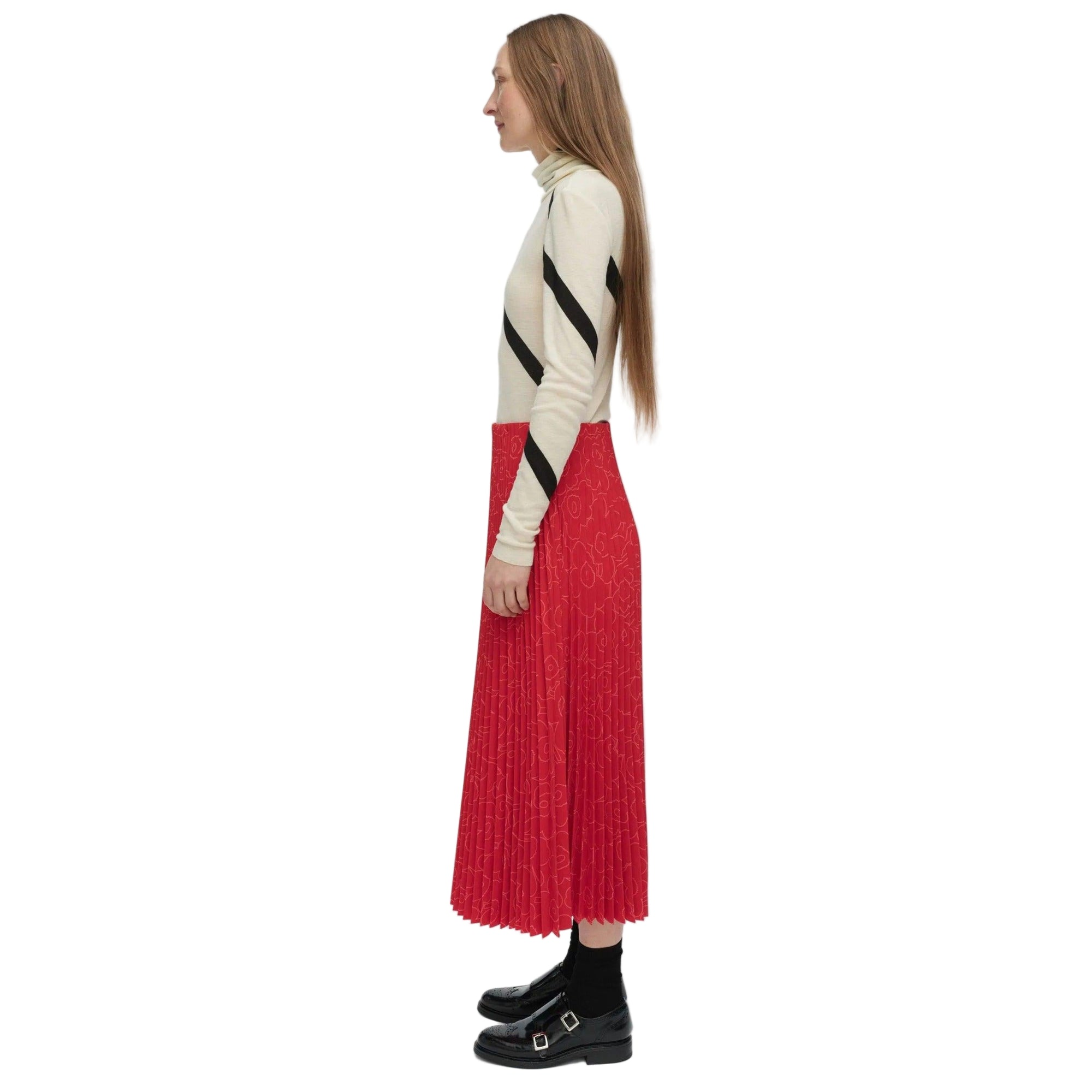 Marimekko Myy Piirto Unikko Skirt Red Eleish Van Breems Home