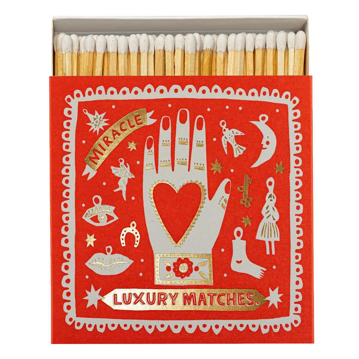 Red Miracle Square Matchbox Eleish Van Breems Home