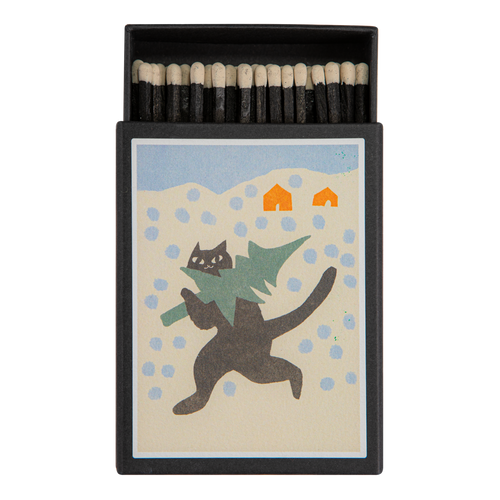 Christmas Tree Cat Keepsake Matches