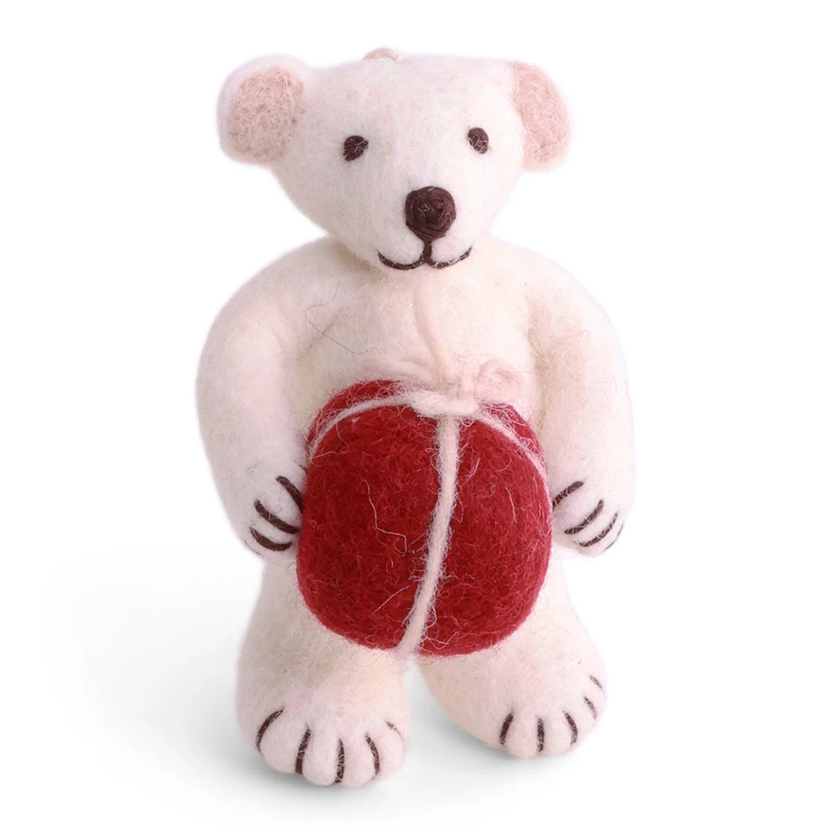 Small White Polar Bear W/Gift Eleish Van Breems Home