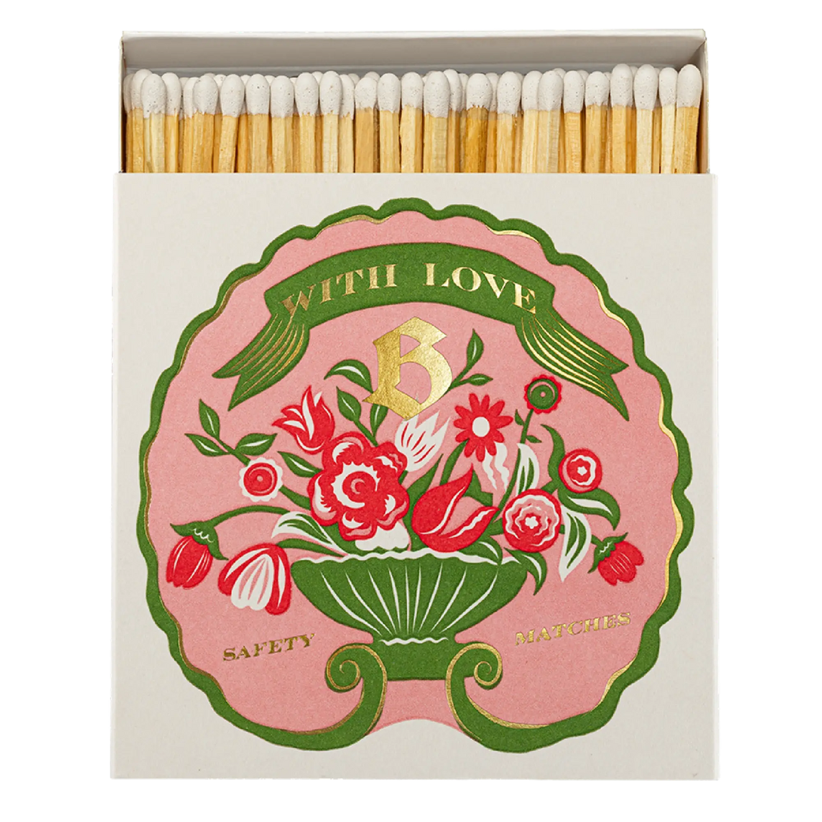 Blumenhaus Flower Square Matchboxes Eleish Van Breems Home