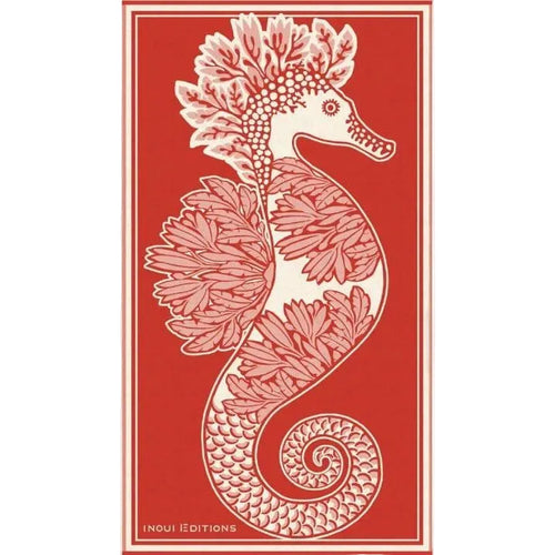 Inoui Editions Sea Horse Beach Towel