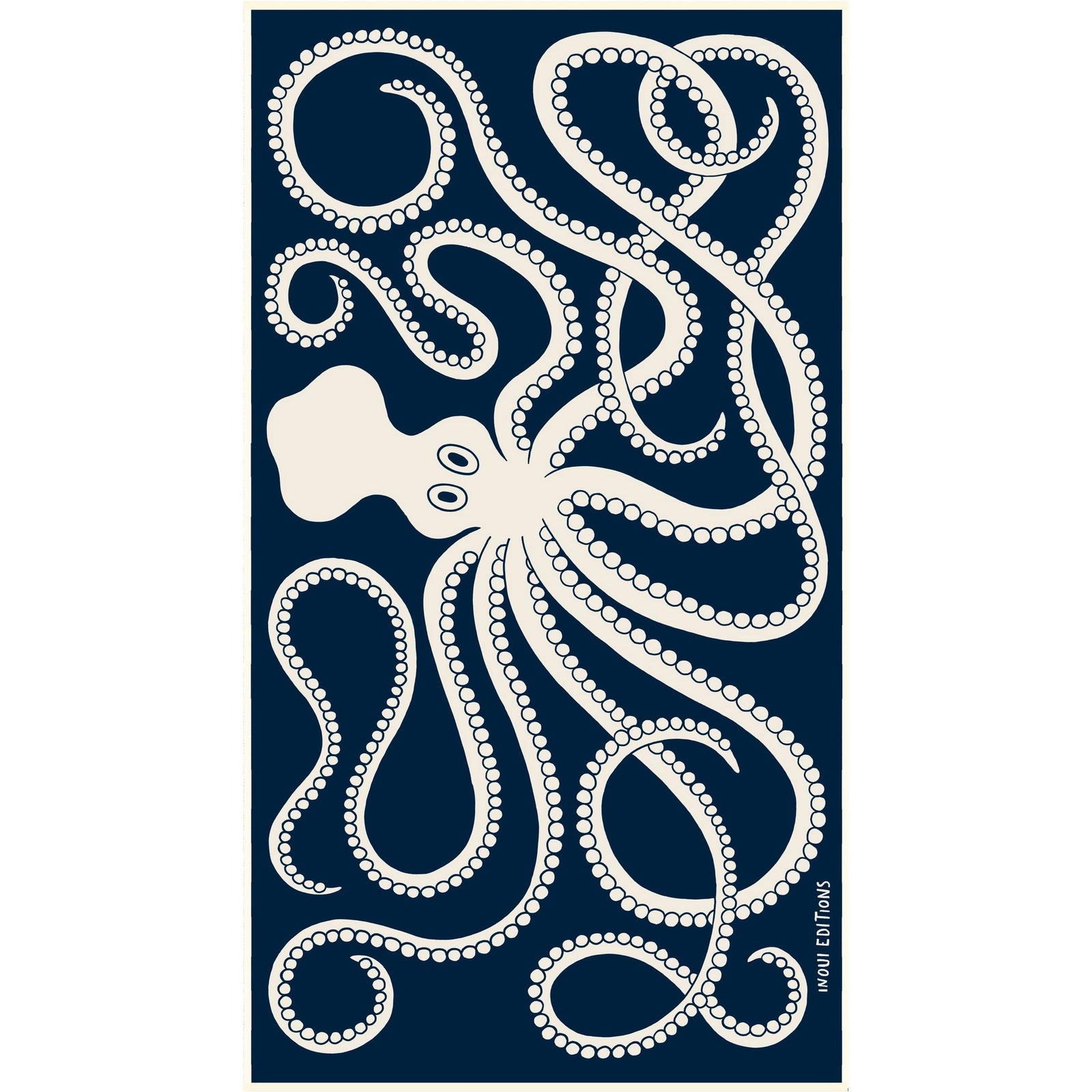 Inoui Editions Octopus Beach Towel, New Eleish Van Breems Home