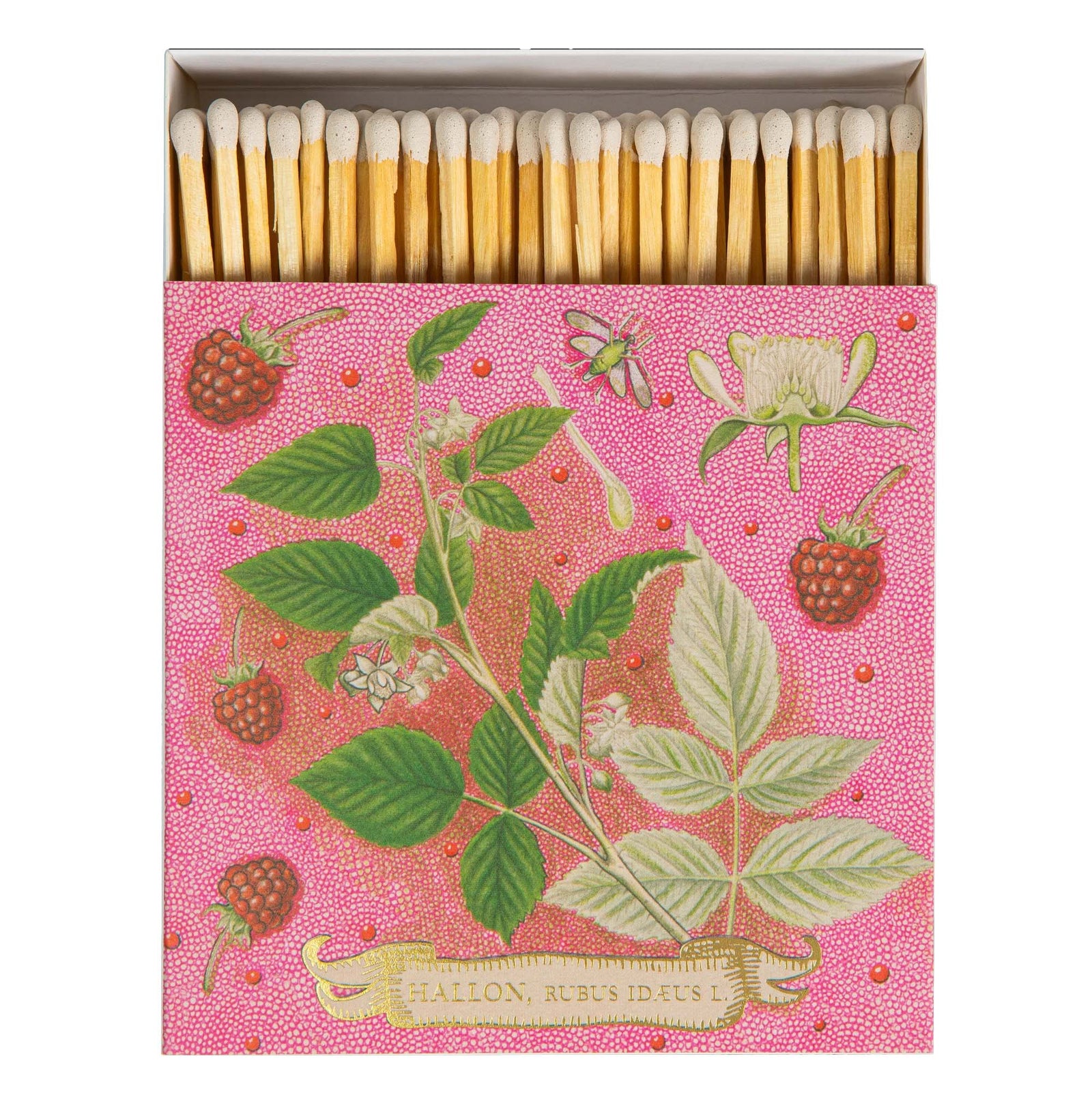 Rose Framboise Square Safety Matches Eleish Van Breems Home