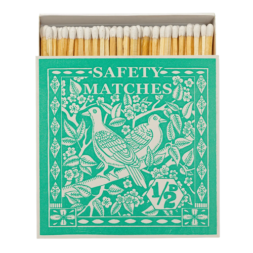 Birdy Stamp Square Matchbox