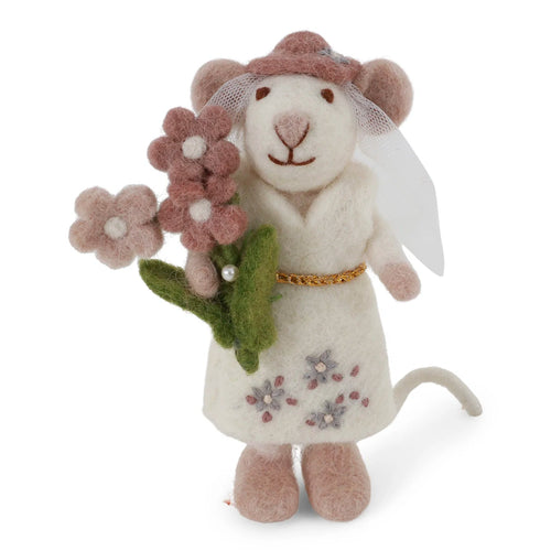 Small White Mouse Bride