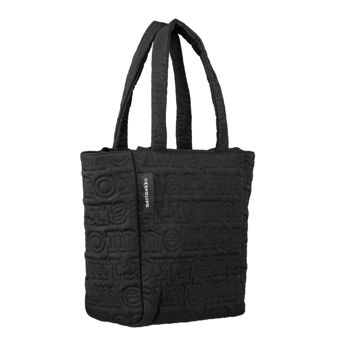 Marimekko Joy Tote Logo Bag M, Black Eleish Van Breems Home