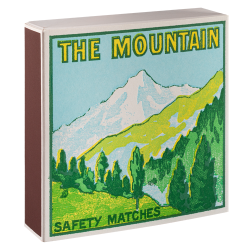 The Mountain Square Safety Matches
