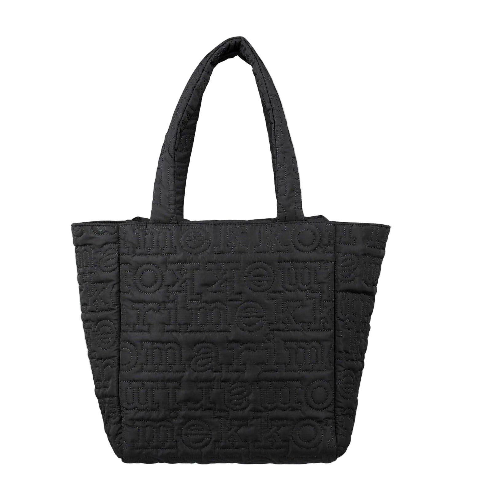 Marimekko Joy Tote Logo Bag M, Black Eleish Van Breems Home