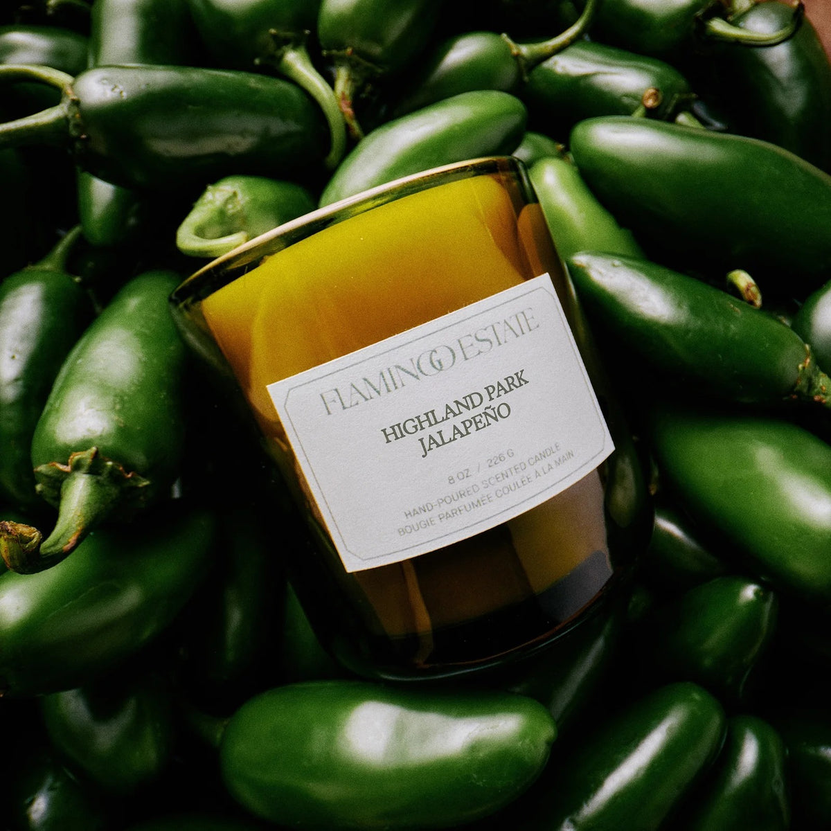 Highland Park Jalapeño Candle Eleish Van Breems Home