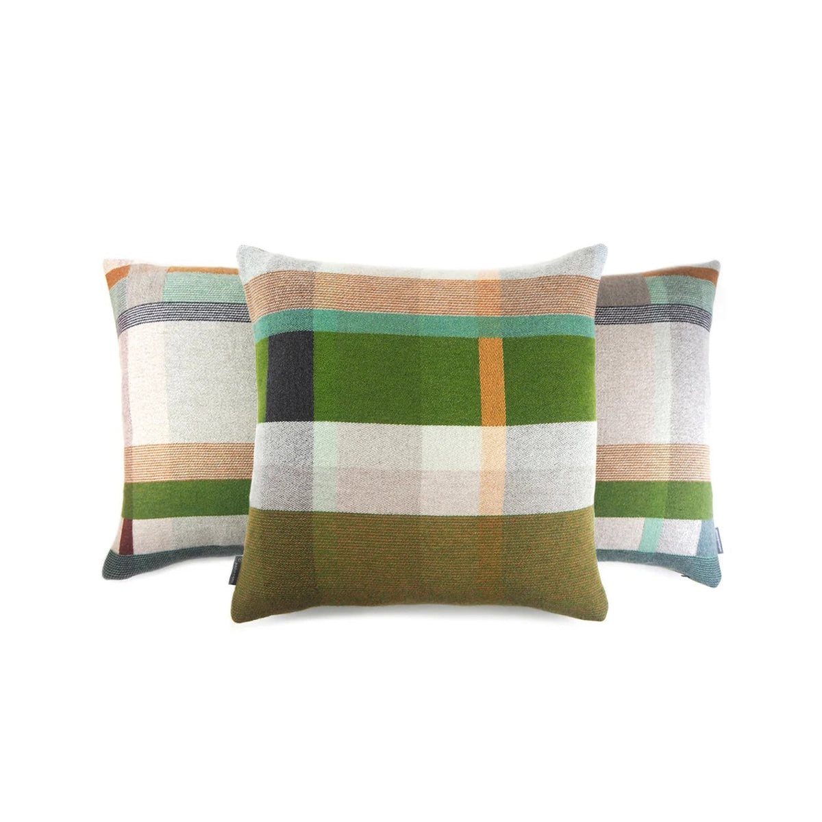 Wallace and Sewell Lambswool Block Pillow Eleish Van Breems Home
