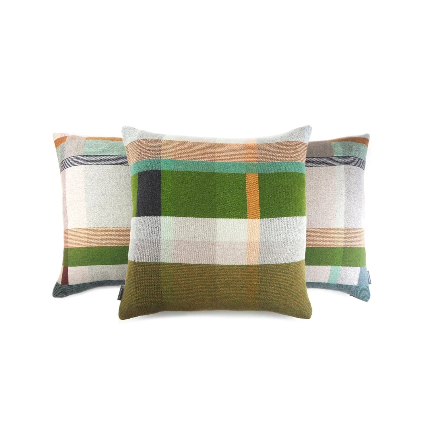 Wallace and Sewell Lambswool Block Pillow Eleish Van Breems Home
