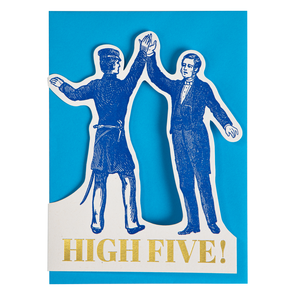 High Five Cut Out Greeting Card Eleish Van Breems Home