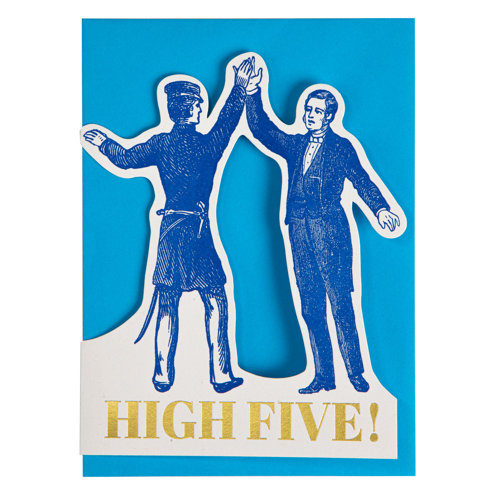 High Five Cut Out Greeting Card Eleish Van Breems Home