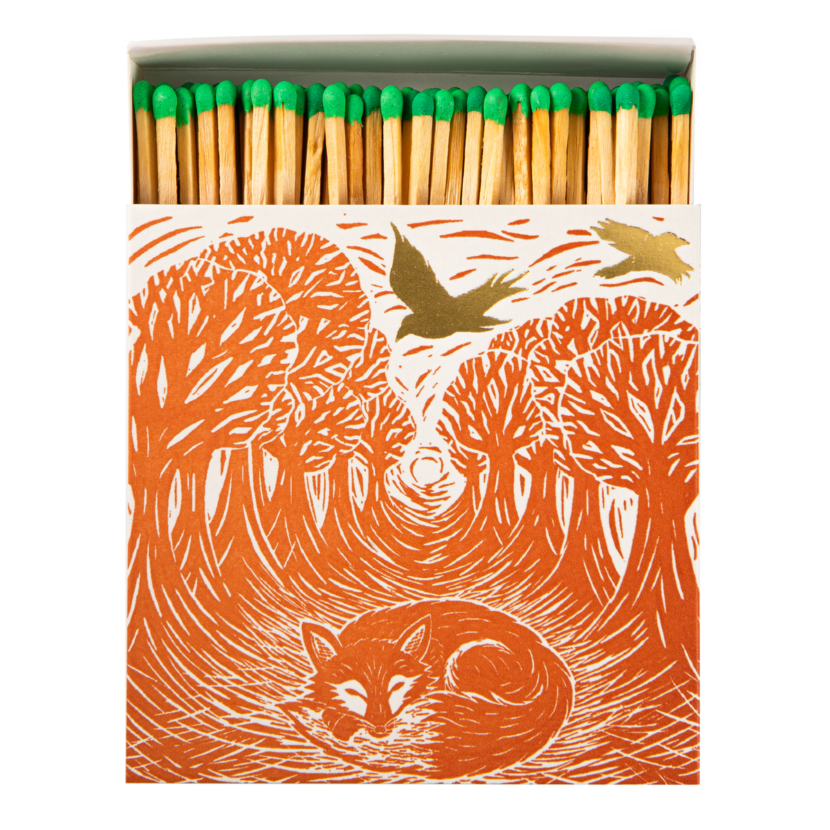 Woodland Fox Square Matchbox Eleish Van Breems Home