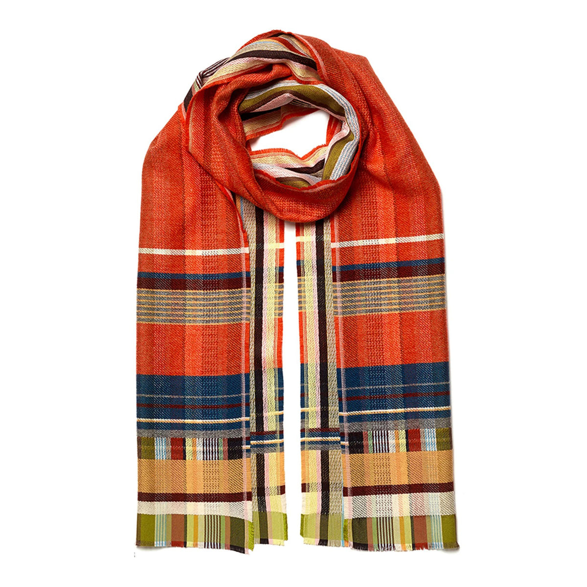Wallace and Sewell Phyllis Silk and Wool Scarf Eleish Van Breems Home