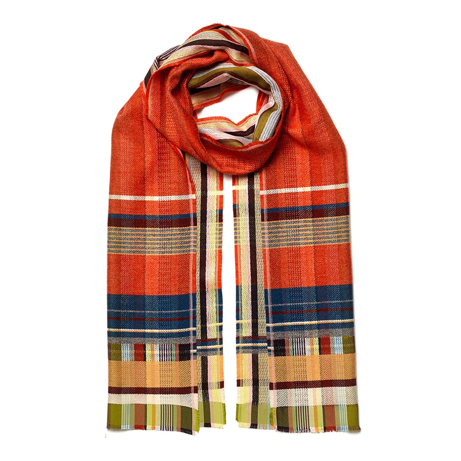 Wallace and Sewell Phyllis Silk and Wool Scarf Eleish Van Breems Home