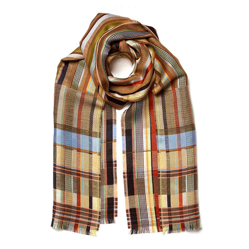 Wallace and Sewell Mason Linen and Silk Scarf