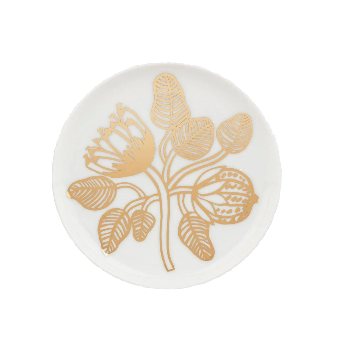 Marimekko Tiara Plate, Gold Eleish Van Breems Home
