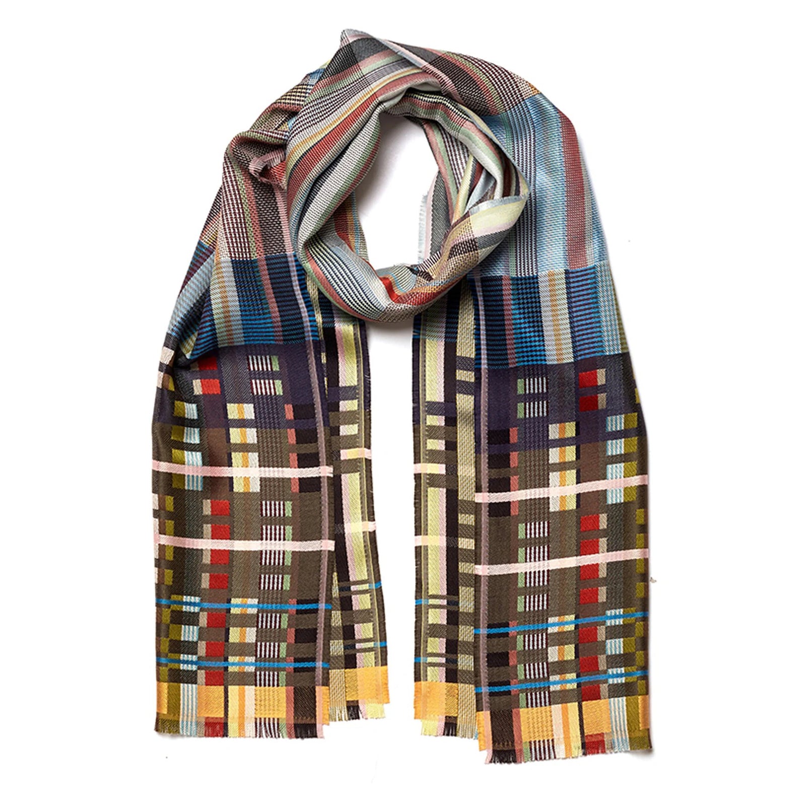 Wallace and Sewell Edwin Silk Scarf Eleish Van Breems Home