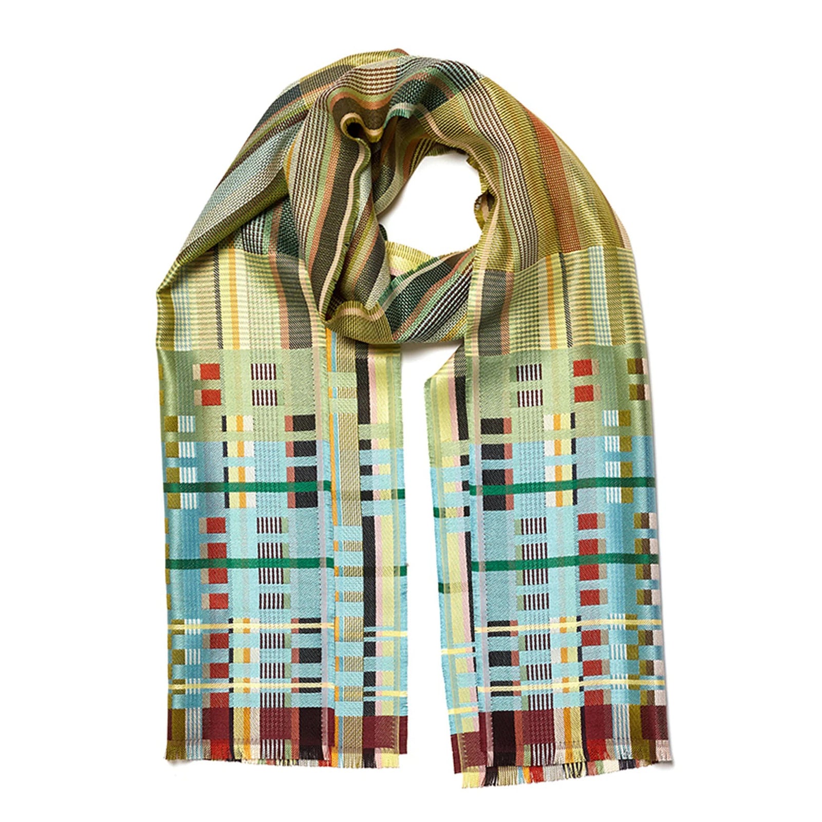 Wallace and Sewell Edwin Silk Scarf Eleish Van Breems Home