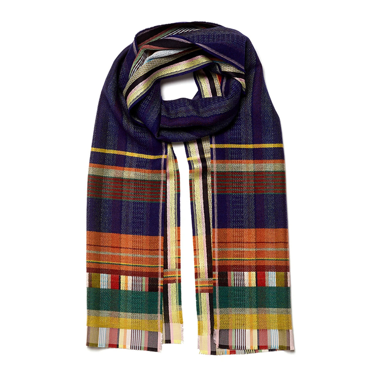Wallace and Sewell Phyllis Silk and Wool Scarf Eleish Van Breems Home