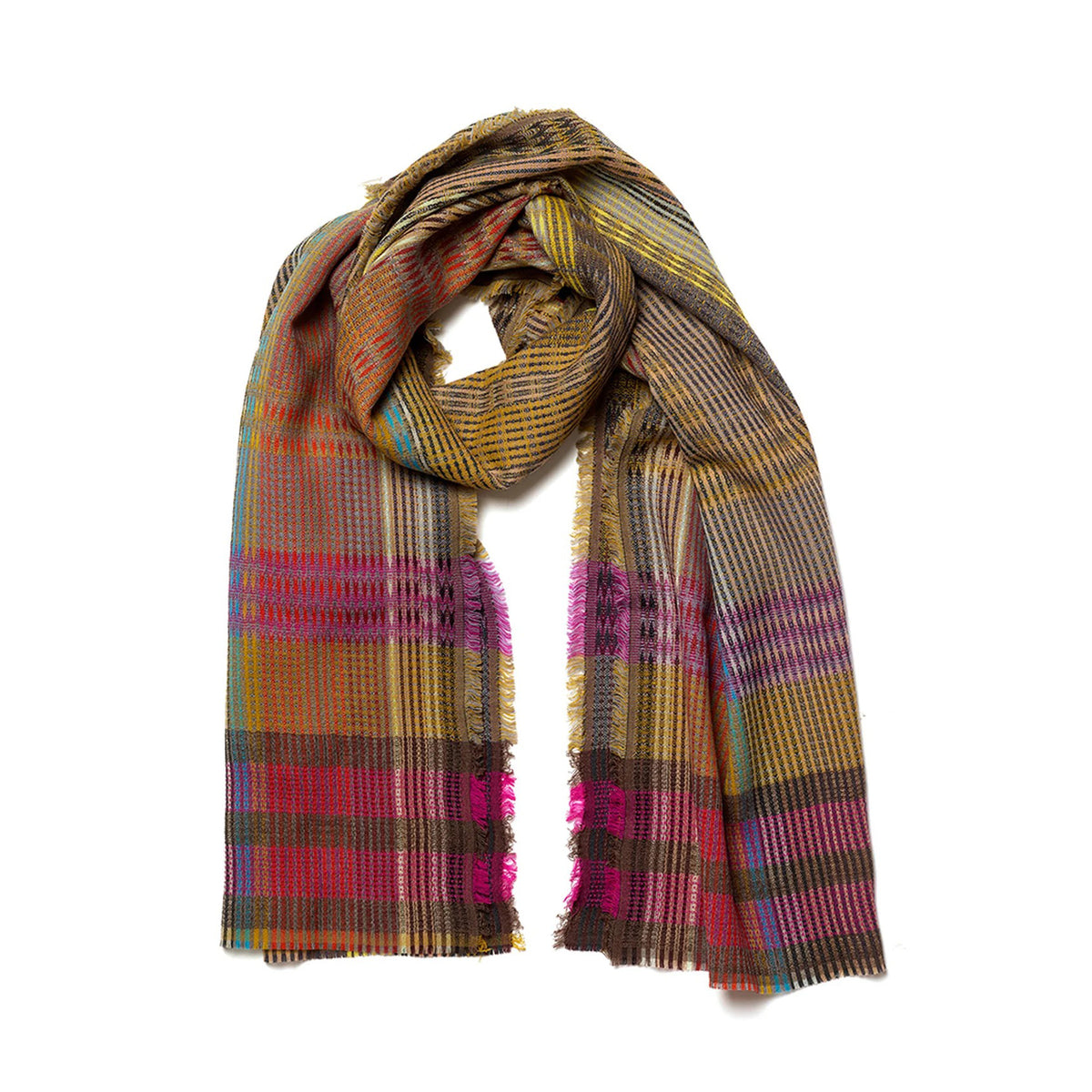 Wallace and Sewell Vera Wool Scarf Eleish Van Breems Home