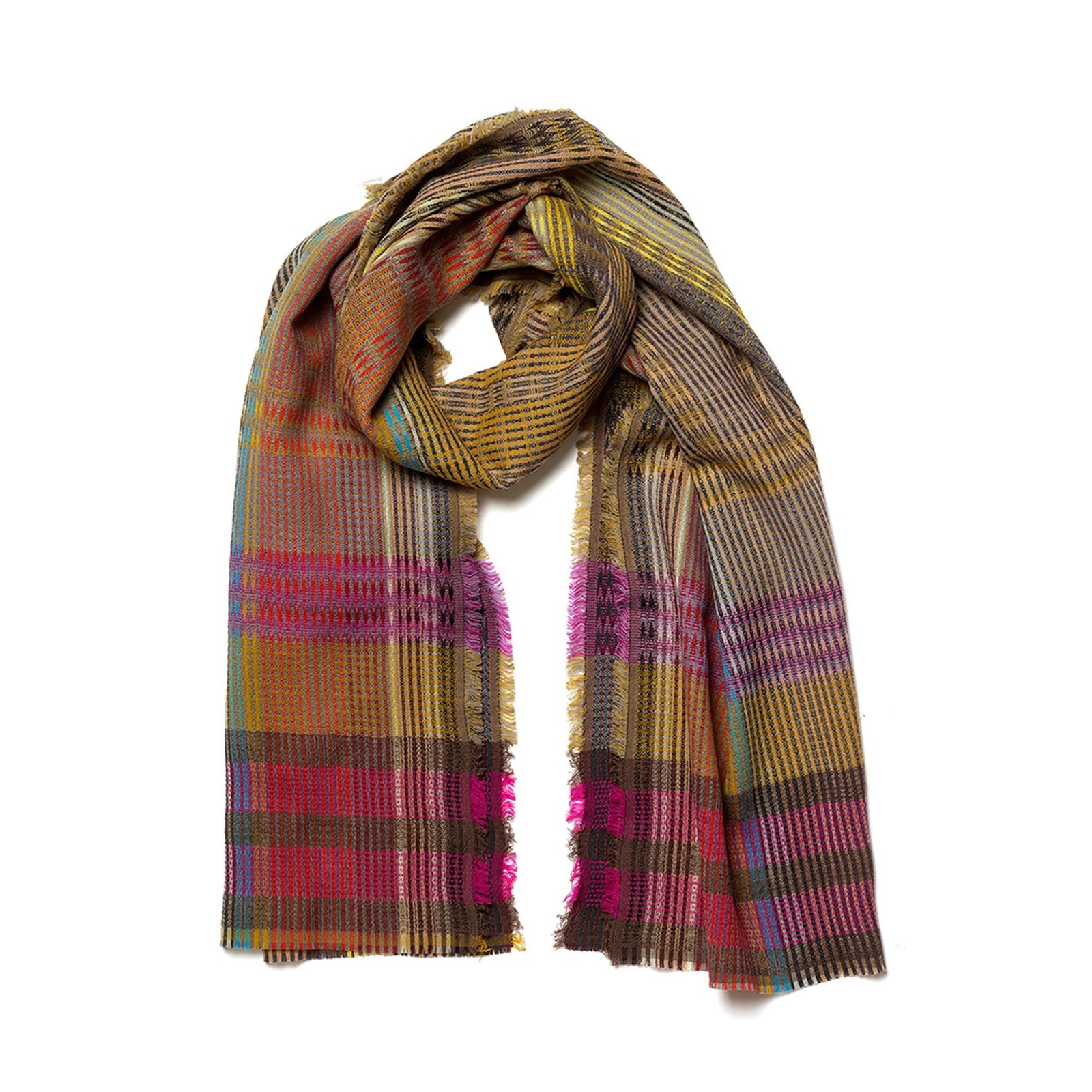 Wallace and Sewell Vera Wool Scarf Eleish Van Breems Home