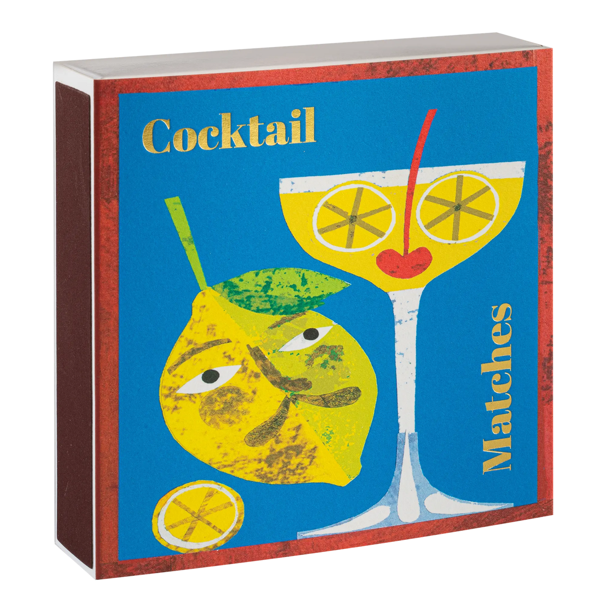 Zesty Cocktail Square Matchboxes Eleish Van Breems Home