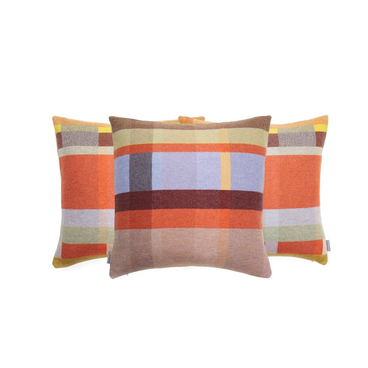 Wallace and Sewell Lambswool Block Pillow Eleish Van Breems Home