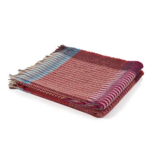 Wallace and Sewell Tweed Lambswool Throw