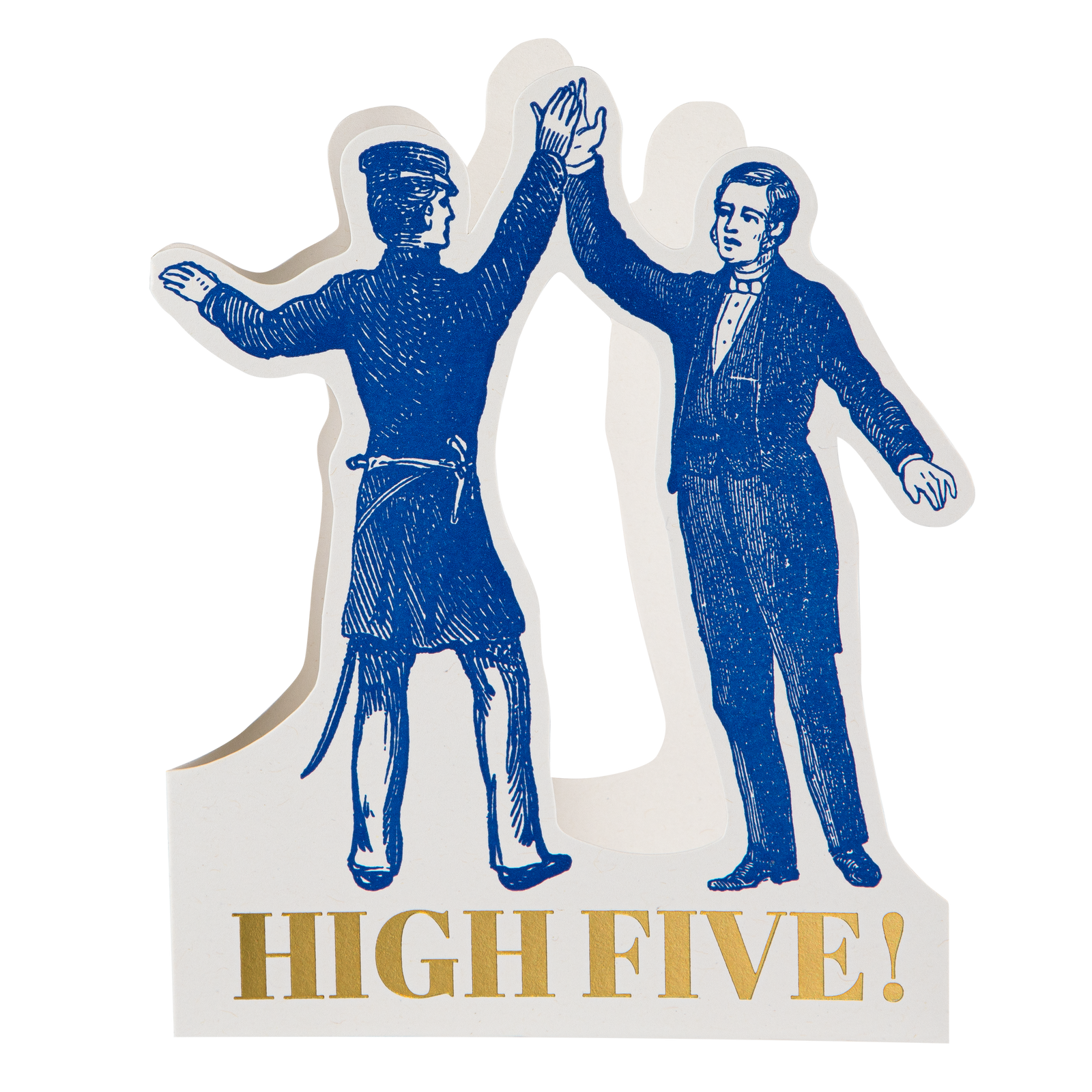 High Five Cut Out Greeting Card Eleish Van Breems Home