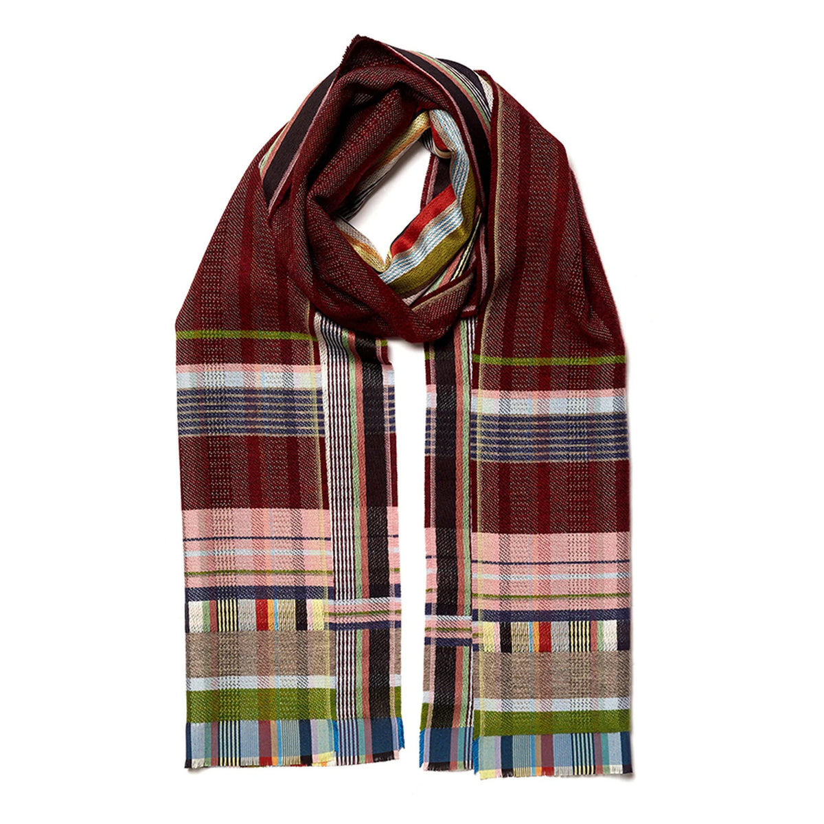 Wallace and Sewell Phyllis Silk and Wool Scarf Eleish Van Breems Home
