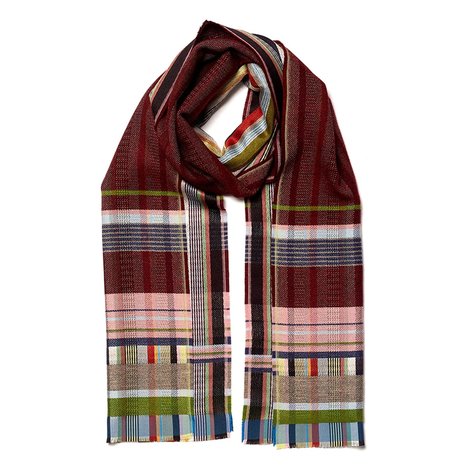 Wallace and Sewell Phyllis Silk and Wool Scarf Eleish Van Breems Home