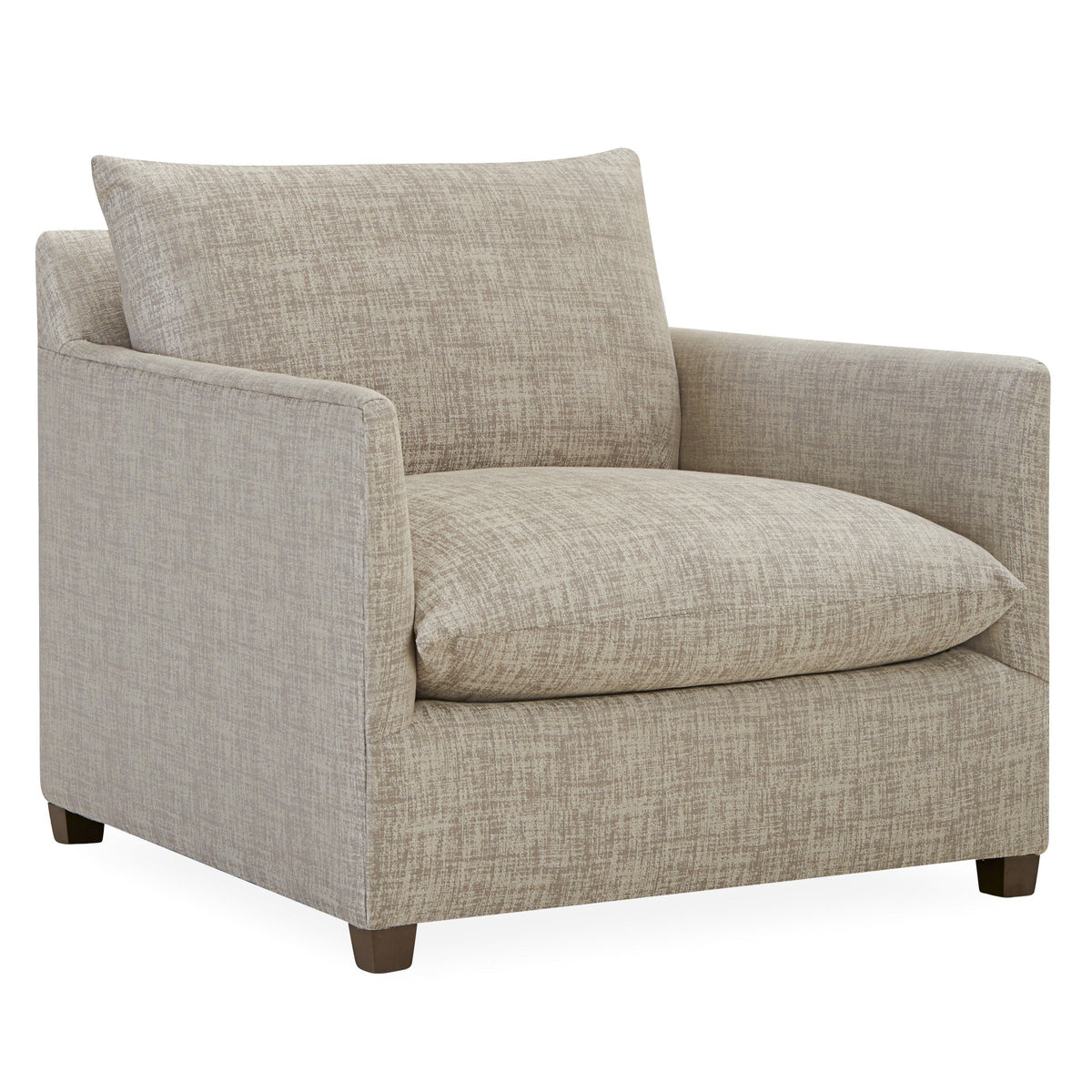 Sofie Chair in Crypton Hopsack Oyster Eleish Van Breems Home