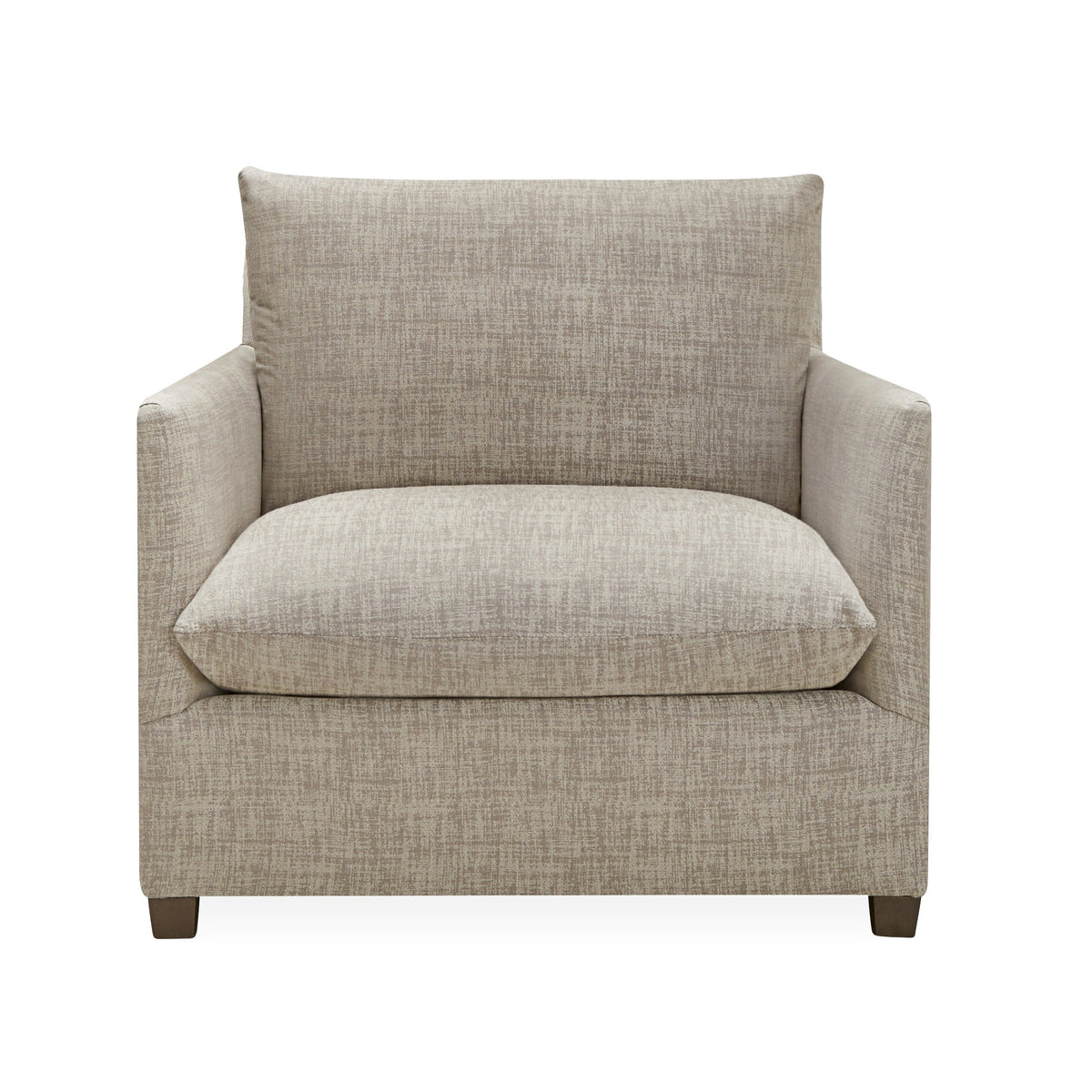 Sofie Chair in Crypton Hopsack Oyster Eleish Van Breems Home