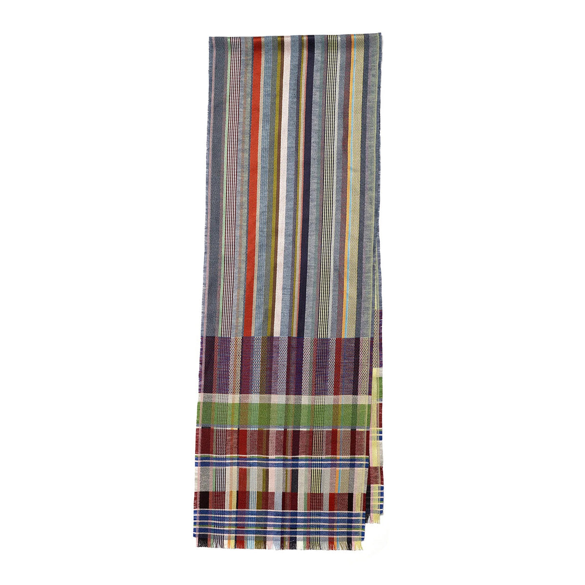 Wallace and Sewell Mason Linen and Silk Scarf Eleish Van Breems Home