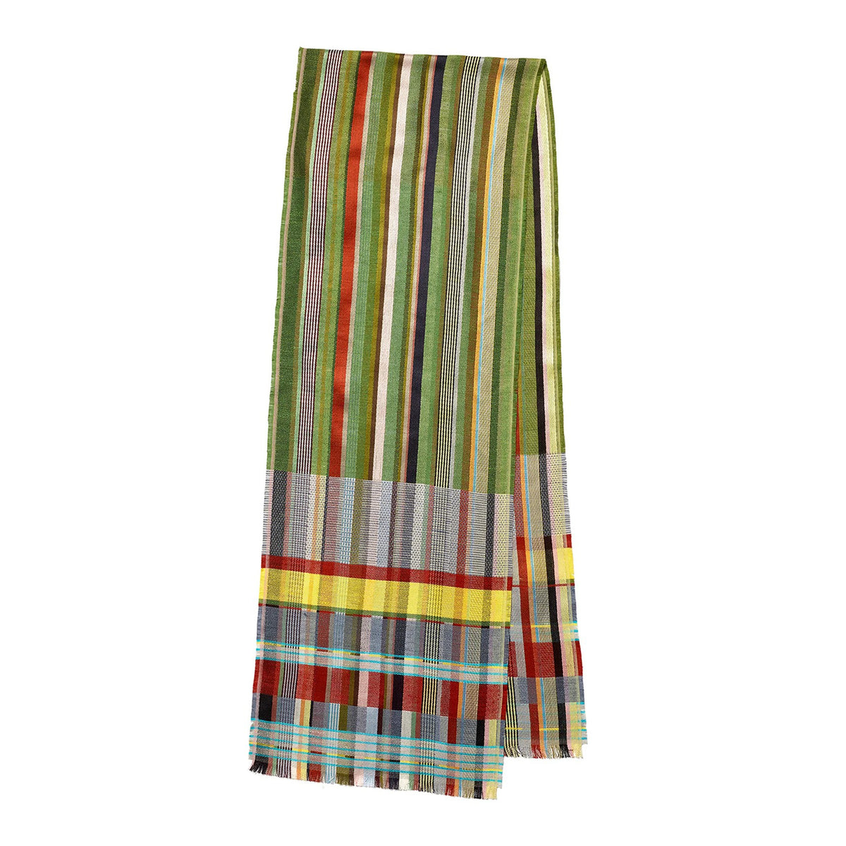 Wallace and Sewell Mason Linen and Silk Scarf Eleish Van Breems Home