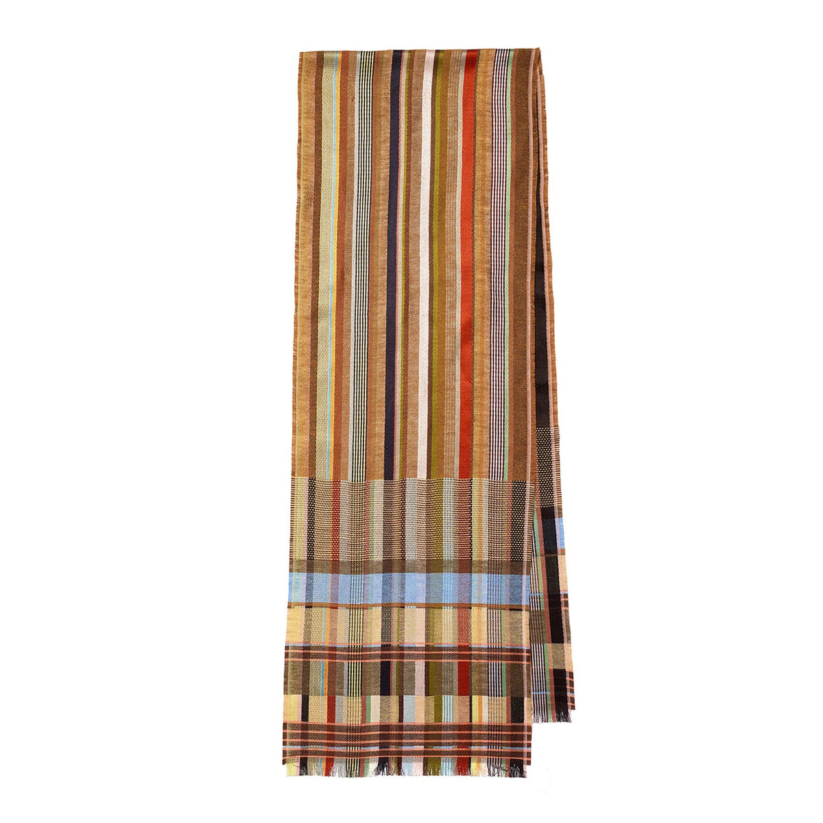 Wallace and Sewell Mason Linen and Silk Scarf Eleish Van Breems Home