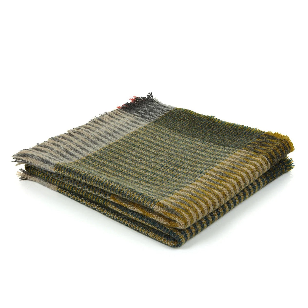 Wallace and Sewell Tweed Lambswool Throw Eleish Van Breems Home