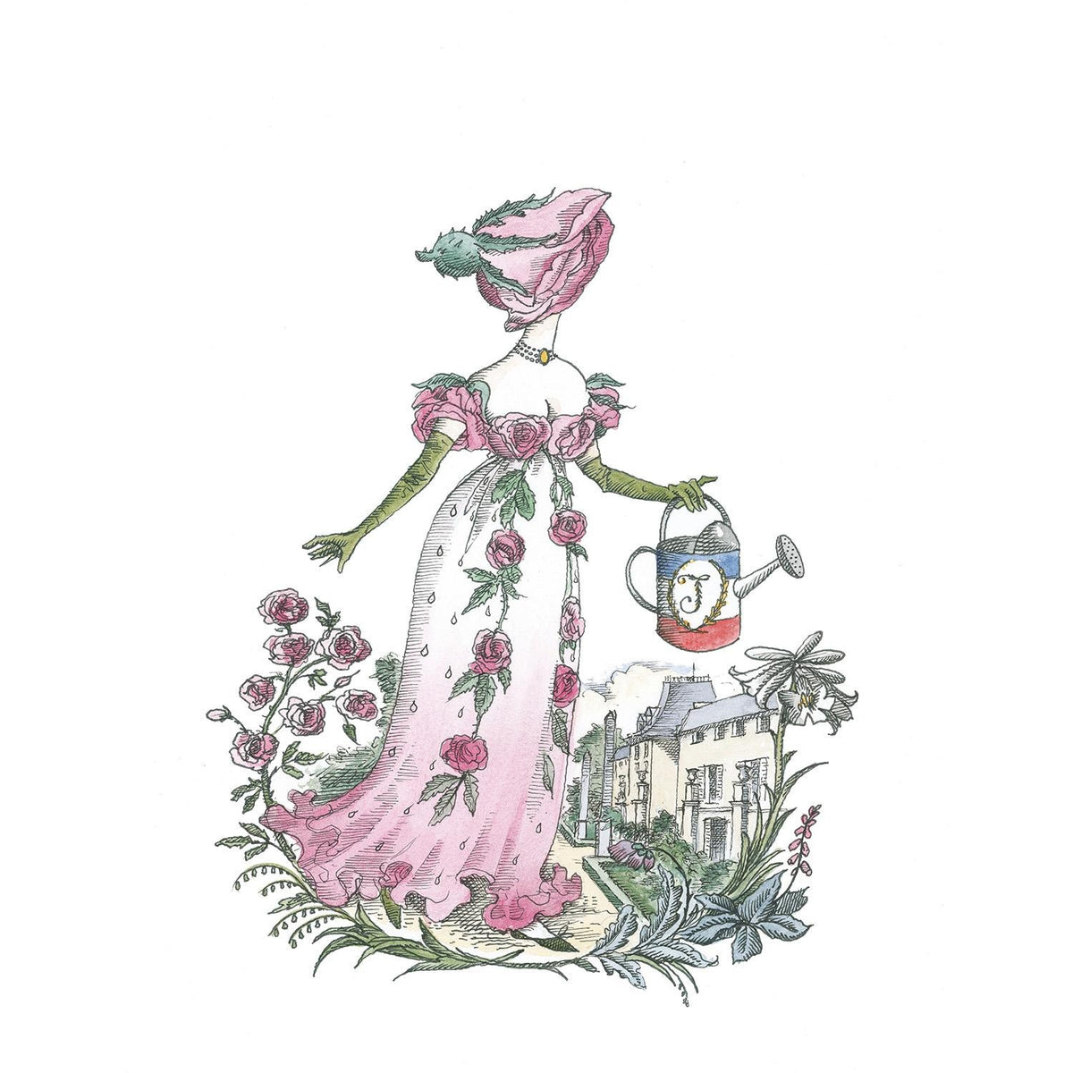 Joséphine Floral Garden Scented Candle Eleish Van Breems Home